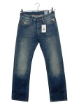 Vorschaubild 1 von Billstrong Jeans Straight Leg Herren W29 Dunkelblau Used Look