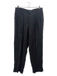 Vorschaubild 1 von Stoffhose Herren schwarz Leinen Bundfalten Gr. 52 XL