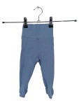 Vorschaubild 2 von Baby Leggings Hose mit Füßchen Blau Gr. 56 Baumwolle