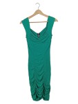 Vorschaubild 1 von Sommerkleid Grün gerafft Gr. 34 XS Damen Kleid