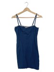 Vorschaubild 1 von Sommerkleid Trägerkleid Blau mit Spitze Gr. 36