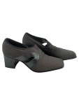 Vorschaubild 1 von Pumps Damen Schuhe Schwarz Gr. 36 Elegant Blockabsatz Textil