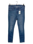 Vorschaubild 1 von Jeans Damen Blau Gr. 44 Straight Leg Denim Hose