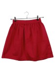 Vorschaubild 1 von A-Linienrock Damen Gr. 36 S Rot Faltenrock Rock