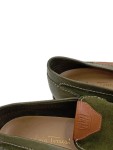 Vorschaubild 4 von Loafer Damen Mokassins Schuhe Leder Grün Gr. 40