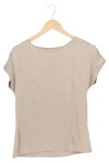 Vorschaubild 1 von Damen T-Shirt Gr. 32/XS Basic Casual Beige Viskose