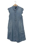 Vorschaubild 1 von Jeanskleid Hemdblusenkleid Blau Gr. 38 Damen Sommerkleid