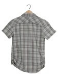 Vorschaubild 4 von Hemdbluse Damen Gr. 36/S Grau Polyamid Kariert Outdoor Kurzarm