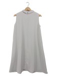 Vorschaubild 2 von Freizeitkleid Damen Grau Gr. 36/S Polyester Minimalistisch Casual 98 cm