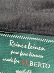Vorschaubild 4 von Stoffhose Herren schwarz Leinen Bundfalten Gr. 52 XL