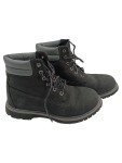 Vorschaubild 1 von Stiefel Herren Gr. 40 Schwarz Leder Schnürung 3 cm Outdoor Freizeit