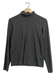 Vorschaubild 1 von Pullover Damen Grau Gr. 36/S Polyacryl Viskose Meliert Basic Langarm
