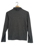 Vorschaubild 2 von Pullover Damen Grau Gr. 36/S Polyacryl Viskose Meliert Basic Langarm