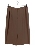 Vorschaubild 2 von Bleistiftrock Damen Gr. 44 XXL Braun Elegant Rock Midirock