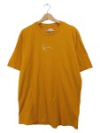 Vorschaubild 1 von T-Shirt Herren Gr. 52 XL Logo Stick Gelb Baumwolle Casual Streetwear