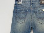 Vorschaubild 5 von Bootcut Jeans Herren Gr. W30/46/S Blau Baumwolle Uni Casual Freizeit Jimi