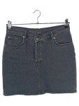 Vorschaubild 1 von Jeansrock Damen Gr. 40 L Schwarz Rock Casual Denim Short