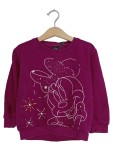 Vorschaubild 1 von Minnie Mouse Sweatshirt Pullover Kinder Gr. 98 Lila Sterne
