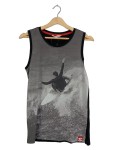 Vorschaubild 1 von Top Tanktop Kinder Jungen Gr. 158 Schwarz Surfer Print Sportlich
