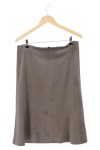 Vorschaubild 2 von Damen A-Linienrock Gr. 38/M Braun Elegant Klassisch Midirock