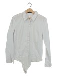 Vorschaubild 1 von Damen Body Hemd Bluse Langarm Weiß Business Gr. 38 M