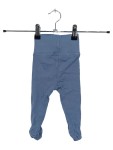Vorschaubild 1 von Baby Leggings Hose mit Füßchen Blau Gr. 56 Baumwolle