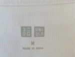 Vorschaubild 4 von Langarmshirt Damen Weiß Gr. 38/M Baumwolle Elasthan Basic Freizeit