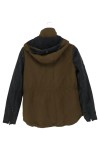 Vorschaubild 2 von Bomberjacke Damen Gr. 32/XS Grün Kapuze Casual Military
