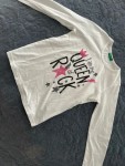 Vorschaubild 7 von Mädchen Langarmshirt Gr. 110 Weiß Casual Queen of Rock