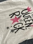 Vorschaubild 8 von Mädchen Langarmshirt Gr. 110 Weiß Casual Queen of Rock