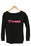 Vorschaubild 1 von HUMMEL Damen Sweatshirt Schwarz XS/32 Logo-Print Casual Sportlich