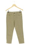 Vorschaubild 1 von Damen Jeans Wide Fit Grün Gestreift Casual W29
