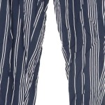 Vorschaubild 5 von SUBLEVEL Damen Stoffhose L W32 Gestreift Blau Casual Viskose
