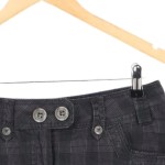 Vorschaubild 3 von Damen A-Linienrock Gr. 38;M Grau Kariert Casual Rock
