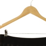 Vorschaubild 3 von A-Linienrock Damen Gr. 34/XS Schwarz Grafisch Midirock