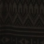 Vorschaubild 5 von A-Linienrock Damen Gr. 34/XS Schwarz Grafisch Midirock