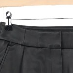 Vorschaubild 3 von A-Linienrock Damen Gr. 34/XS Schwarz Casual Midirock