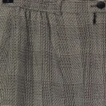 Vorschaubild 3 von Damen A-Linienrock Gr. 40 L Grau Kariert Wolle Business Midi