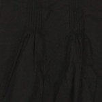 Vorschaubild 4 von Damen A-Linienrock Gr. 36/S Schwarz Baumwolle Blumenmuster Stickerei