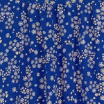 Vorschaubild 6 von Damen A-Linienrock 34;XS Blau Blumenmuster Midirock Feminin