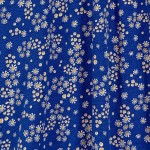 Vorschaubild 7 von Damen A-Linienrock 34;XS Blau Blumenmuster Midirock Feminin