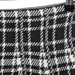 Vorschaubild 5 von Damen A-Linienrock XS Schwarz-Weiß Kariert Midirock Klassisch