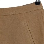 Vorschaubild 5 von A-Linienrock Damen Braun Gr. 34/XS Midirock Uni Herbst/Winter