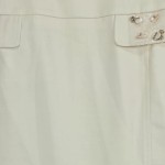 Vorschaubild 6 von A-Linienrock Damen Beige Pailletten Business Midirock Gr. 40 L