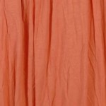 Vorschaubild 5 von Damen A-Linienrock Orange Gr. 38/M Casual Maxirock
