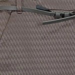 Vorschaubild 6 von Damen A-Linienrock Gr. 36 Beige mit Gürtel Strukturmuster