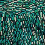 Vorschaubild 6 von Damen A-Linienrock Gr. 40;L Mehrfarbig Grafisch Midi Polyester