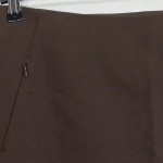 Vorschaubild 5 von Damen A-Linienrock Braun Gr. 44 Business Elegant