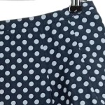 Vorschaubild 4 von A-Linienrock Midirock Gr. 42 XL Retro Gepunktet Blau Sommer