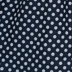 Vorschaubild 6 von A-Linienrock Midirock Gr. 42 XL Retro Gepunktet Blau Sommer